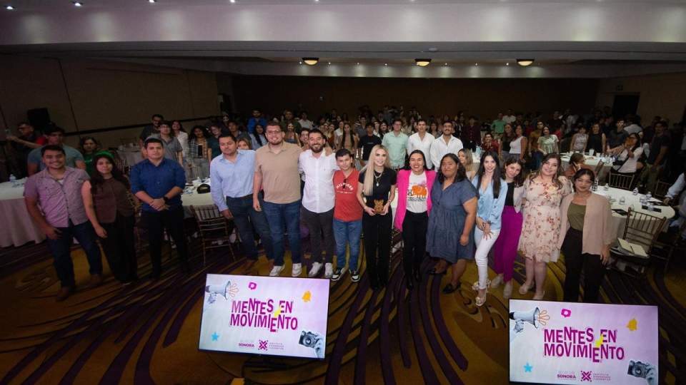 Gobierno de Sonora impulsa el liderazgo juvenil con Mentes en Movimiento